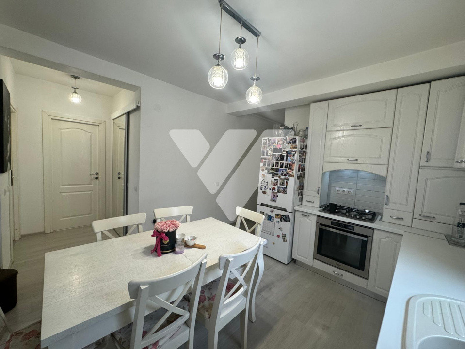 Apartament 3 camere 59 mp cu gradina 74 mp mobilat Șelimbăr Sibiu