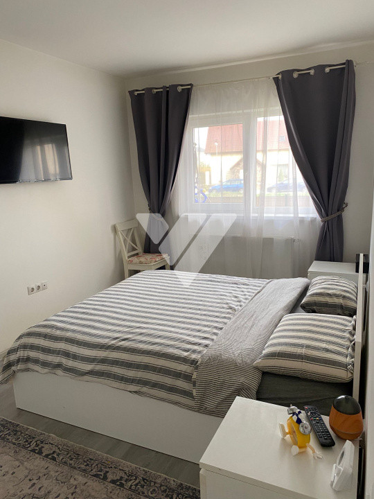 Apartament 3 camere 59 mp cu gradina 74 mp mobilat Șelimbăr Sibiu