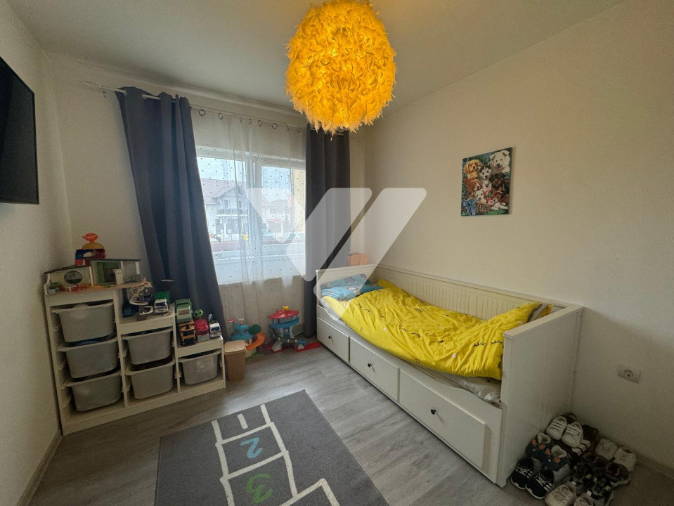 Apartament 3 camere 59 mp cu gradina 74 mp mobilat Șelimbăr Sibiu