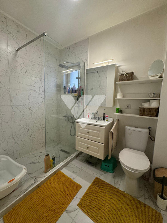 Apartament 3 camere 59 mp cu gradina 74 mp mobilat Șelimbăr Sibiu