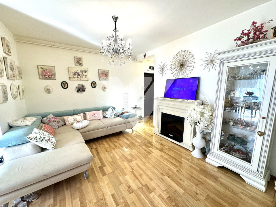 Apartament 3 camere cu gradina, mobilat, Cartierul Arhitectilor Sibiu