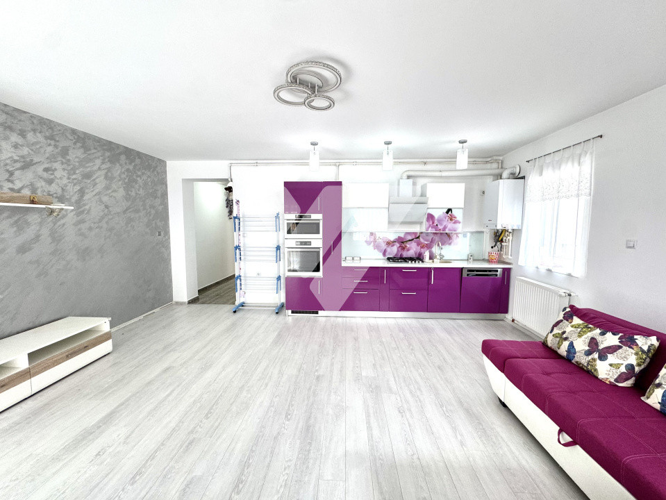 Apartament 3 camere mobilat 80 mp cu gradina 103 mp - Arhitectilor 