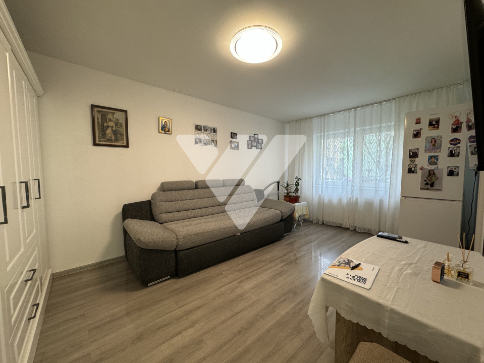 Garsonieră 28mp cu hol și bucătărie separată parter Lazaret Sibiu