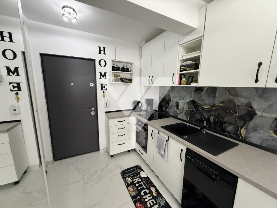 Garsoniera moderna mobilata si utilata de vanzare in Lazaret Sibiu 