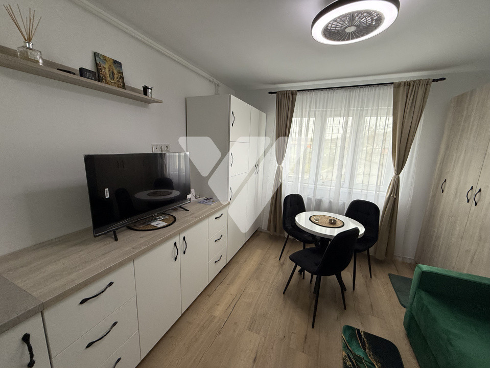Garsoniera moderna mobilata si utilata de vanzare in Lazaret Sibiu 