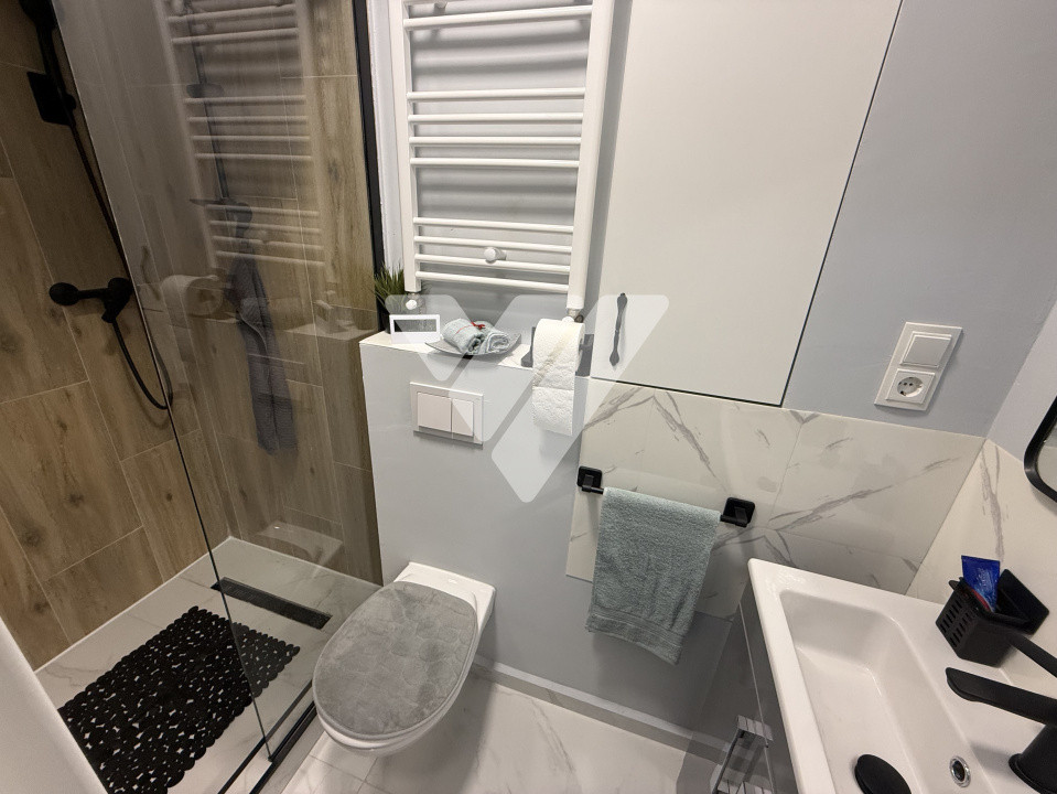 Garsoniera moderna mobilata si utilata de vanzare in Lazaret Sibiu 