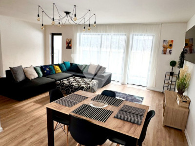 Casa pe un singur nivel 3 camere mobilata 85 mp utili Tocile, Sibiu