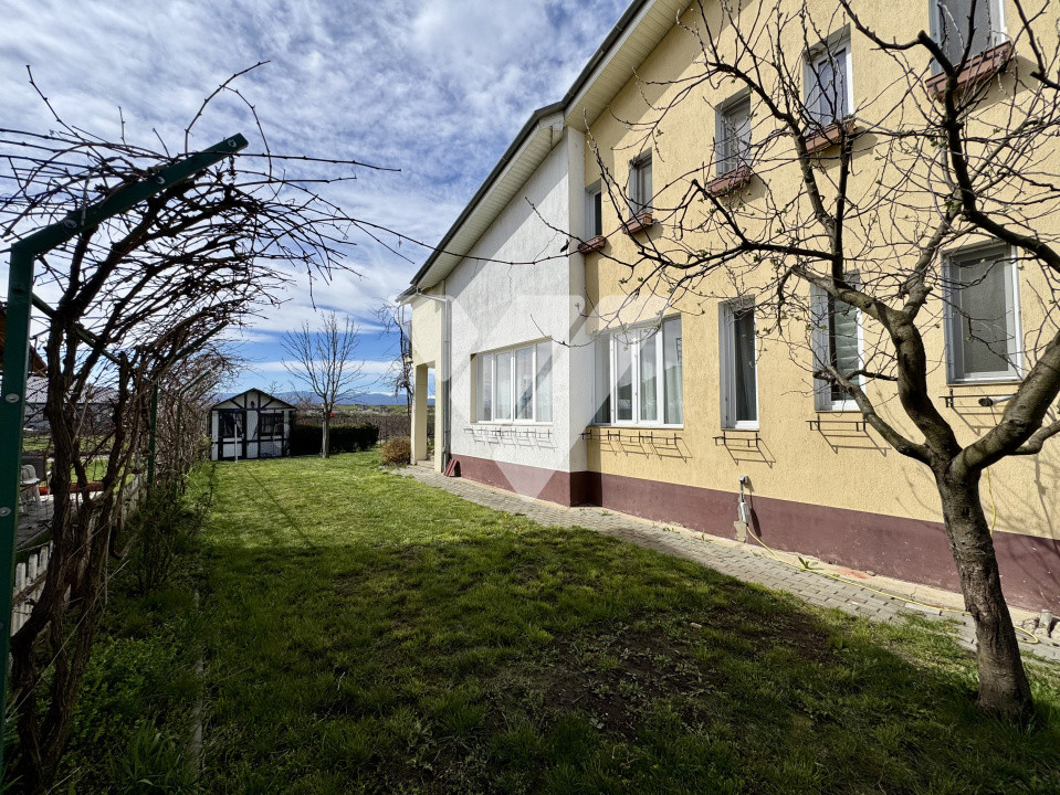 Casa individuala 4 camere, teren 490 mp, mobilata - Sura Mica Sibiu