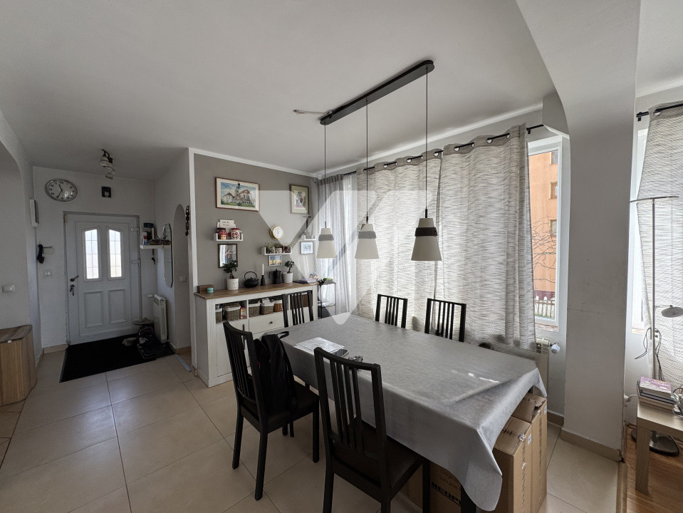 Casa individuala 4 camere, teren 490 mp, mobilata - Sura Mica Sibiu