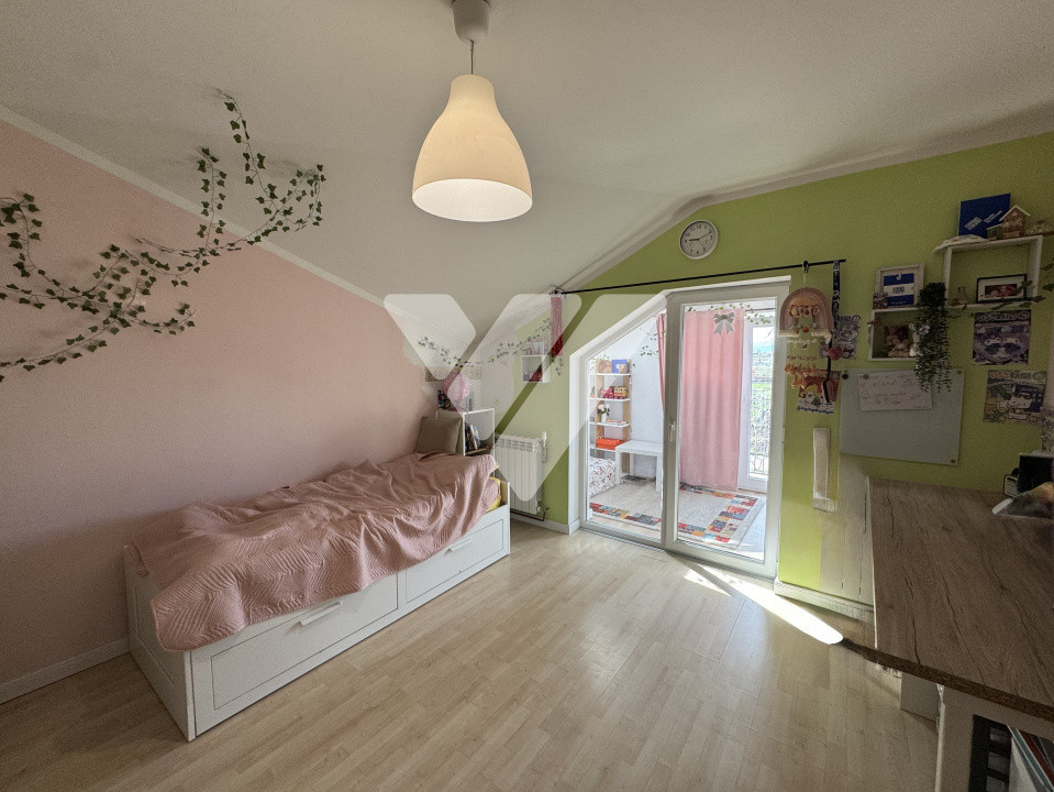 Casa individuala 4 camere, teren 490 mp, mobilata - Sura Mica Sibiu