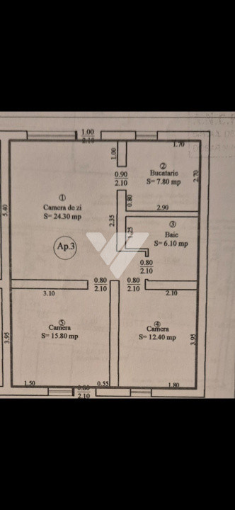 Apartament 3 camere cu gradina 147 mp in Cartierul Arhitectilor Sibiu