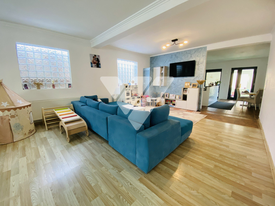 Casa pe un singur nivel 180mp utili Teren 701mp Sura Mare Sibiu