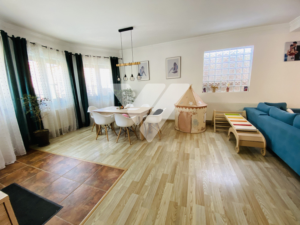 Casa pe un singur nivel 180mp utili Teren 701mp Sura Mare Sibiu