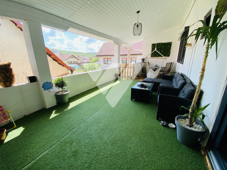 Casa pe un singur nivel 180mp utili Teren 701mp Sura Mare Sibiu