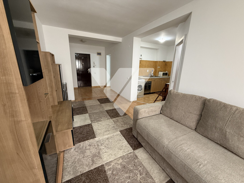 Apartament 2 camere bloc cu lift 43 MP mobilat si utilat