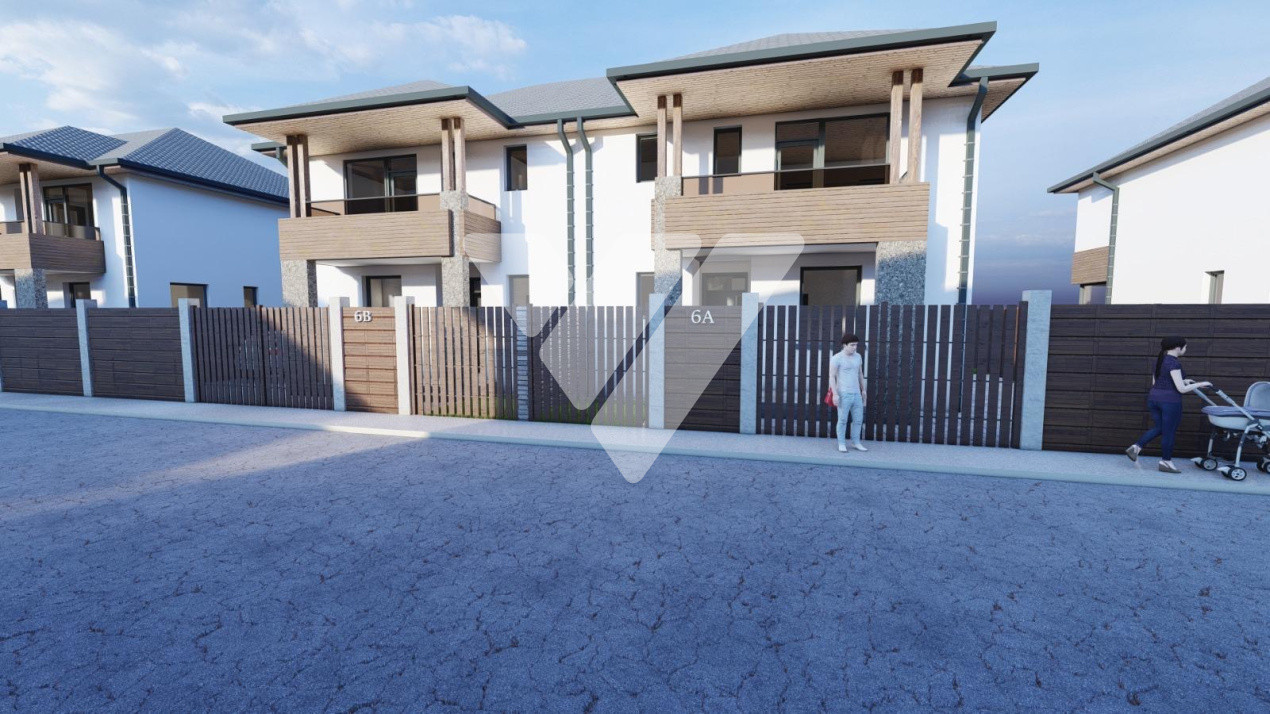 Casa noua tip duplex 4 camere 3 bai teren 240 mp Selimbar Sibiu 