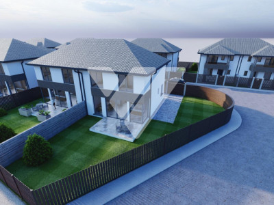 Casa noua tip duplex 4 camere 3 bai teren 240 mp Selimbar Sibiu 
