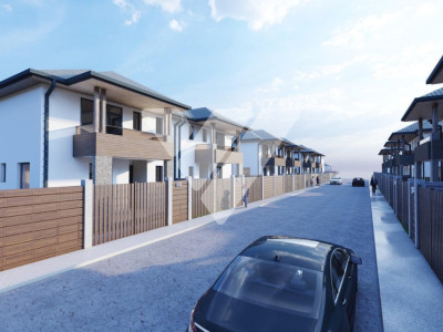 Casa individuala noua 4 camere 3 bai teren 347 mp in Selimbar Sibiu
