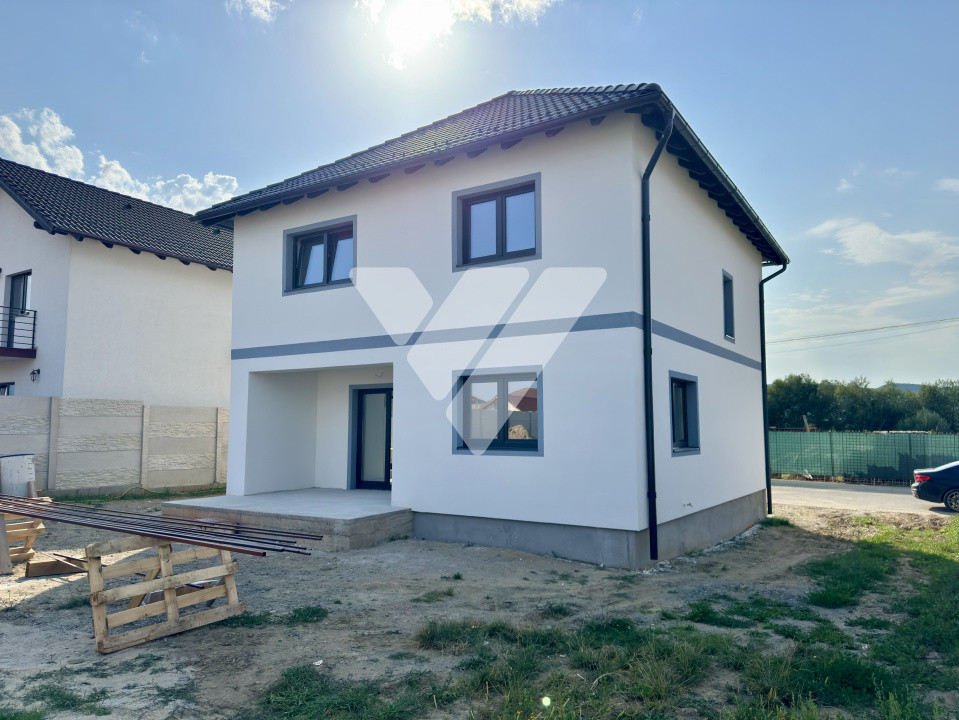 Casa noua inviduala 4 camere 2 bai teren 460 mp Cristian Sibiu