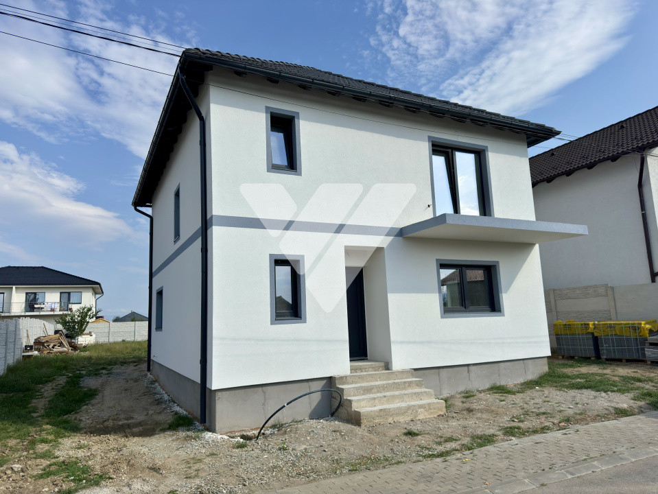 Casa noua inviduala 4 camere 2 bai teren 460 mp Cristian Sibiu