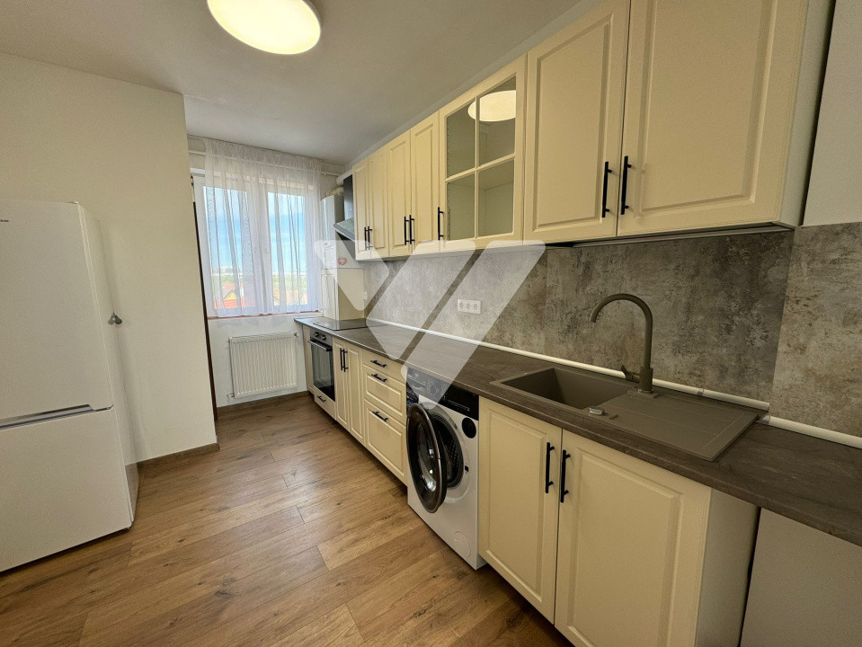 Apartament 2 camere 55 mp decomandat renovat, parcare Turnișor Sibiu