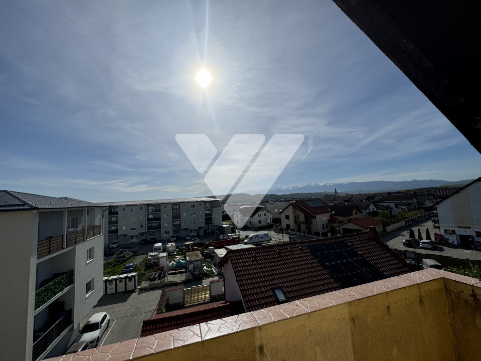 Apartament 3 camere 61mp decomandat mobilat 2 balcoane Șelimbăr Sibiu