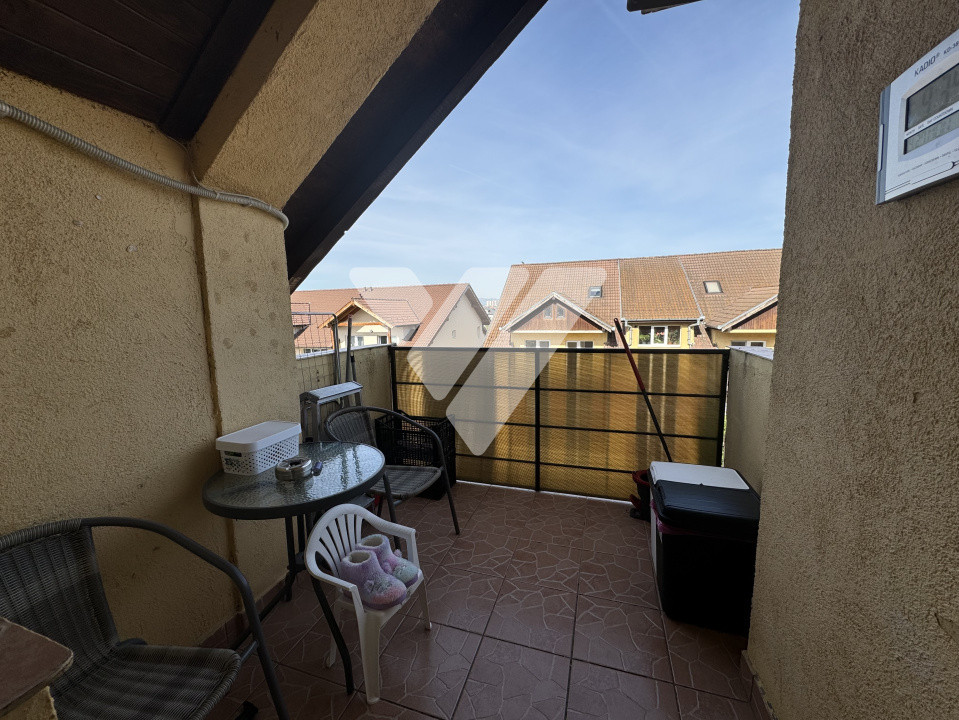 Apartament 3 camere 61mp decomandat mobilat 2 balcoane Șelimbăr Sibiu