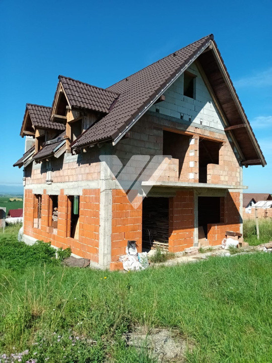 Casa individuala 4 camere, 150 mp, teren 500 mp - Sura Mare Sibiu 