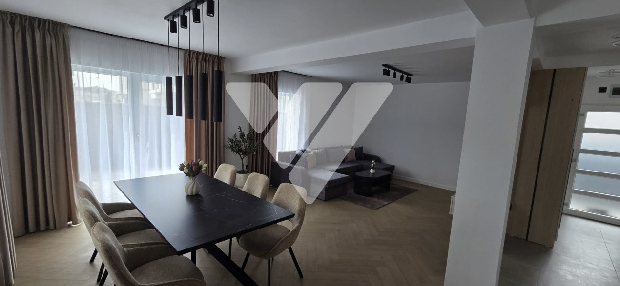 Prima inchiriere casa individuala in Selimbar Sibiu complet mobilata si utilata