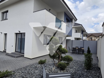 Prima inchiriere casa individuala in Selimbar Sibiu complet mobilata si utilata