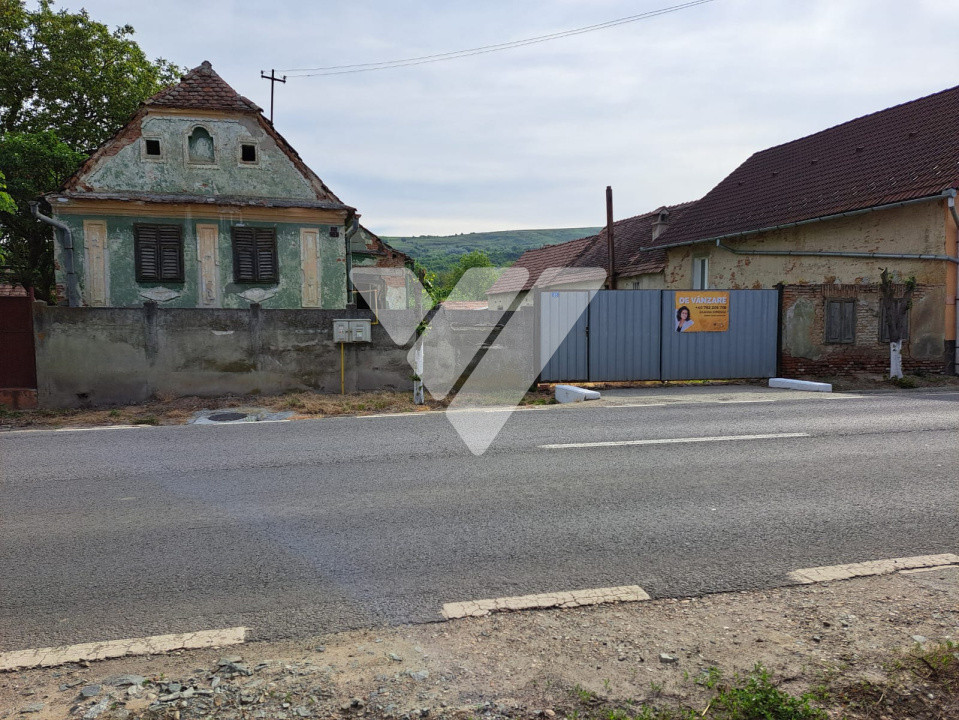Teren intravilan 2169 mp cu deschidere la doua strazi Rusi Sibiu