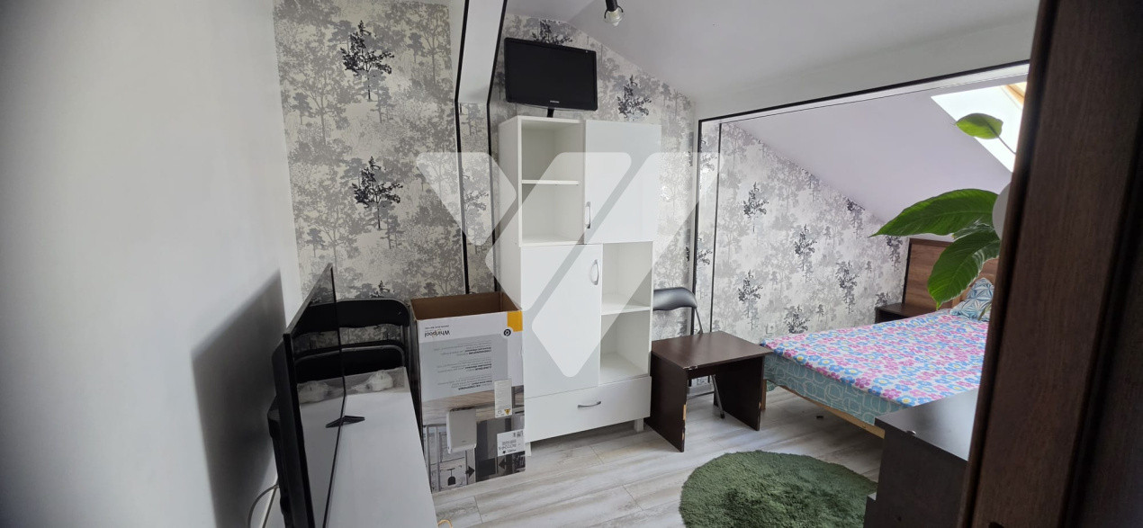 Apartament 2 camere mansardă, 44 mp, mobilat complet, Sibiu
