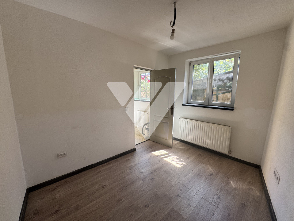 Casa renovata 2 camere, bucatarie separata, 60 mp - Piata Cluj Sibiu