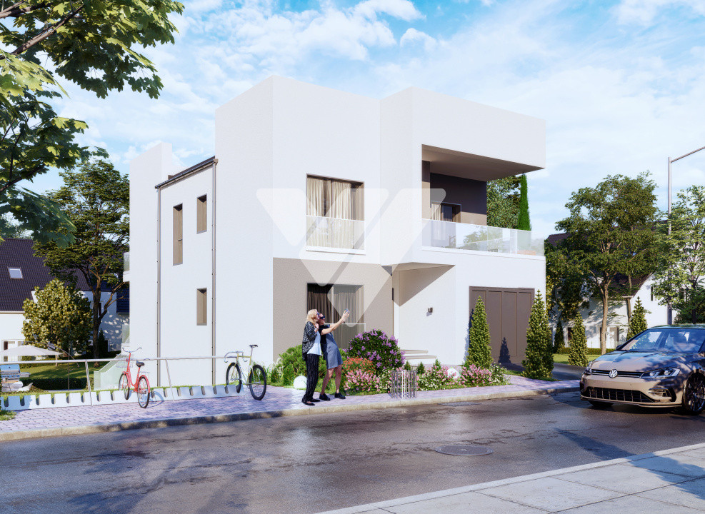 Casă individuală noua premium 5 camere, teren 561 mp Cisnadie Sibiu 