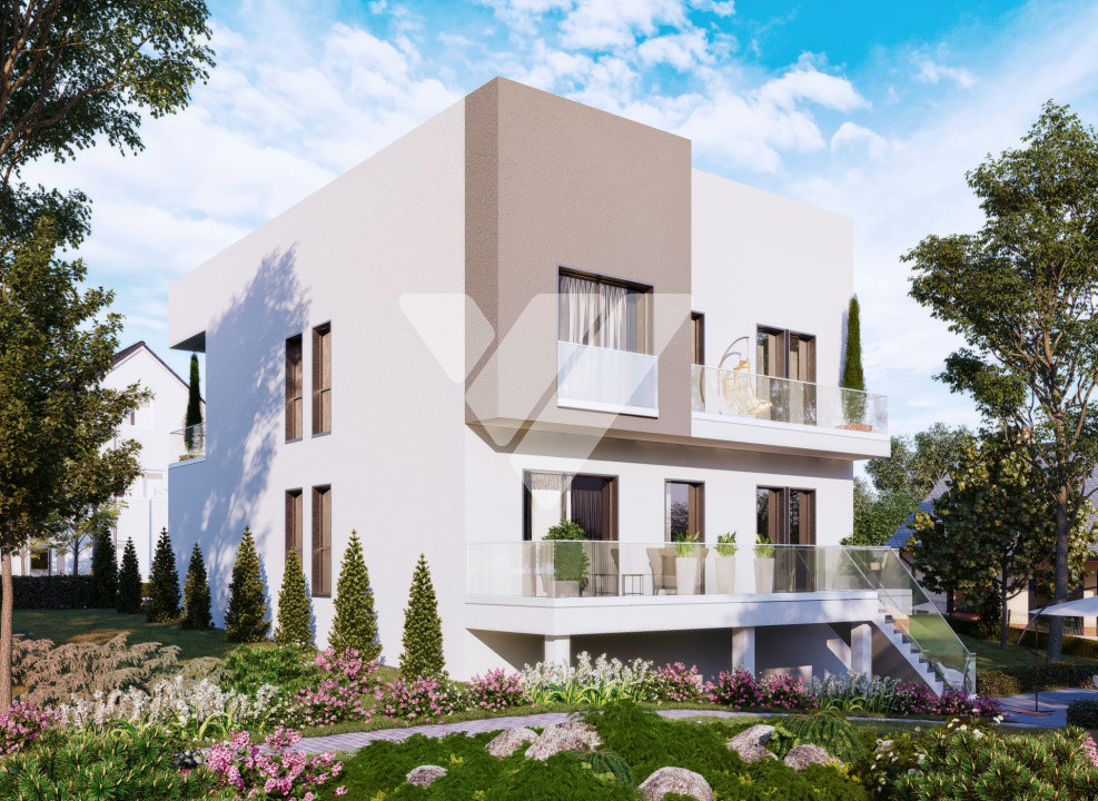 Casă individuală noua premium 5 camere, teren 561 mp Cisnadie Sibiu 
