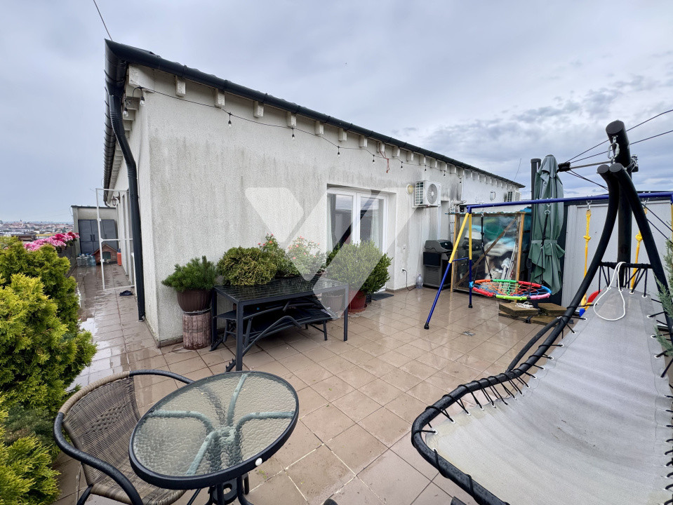 Penthouse 3 camere 58 mp utili terasă 51mp 2 parcari Turnișor Sibiu