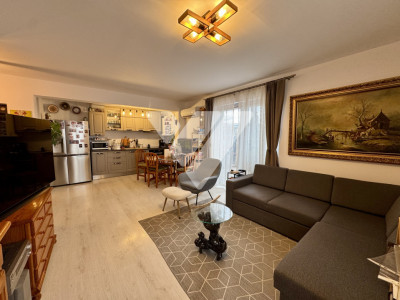 Penthouse 3 camere 58 mp utili terasă 51mp 2 parcari Turnișor Sibiu