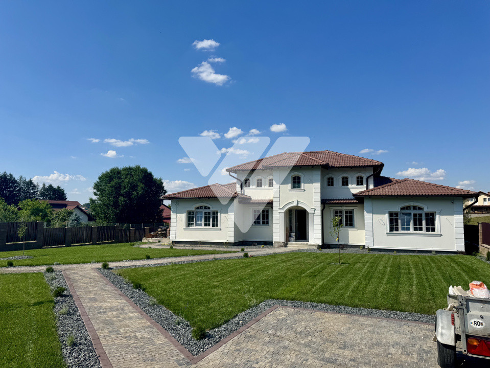 Casa premium individuala 5 camere 3 bai si teren 800 - Tocile Sibiu