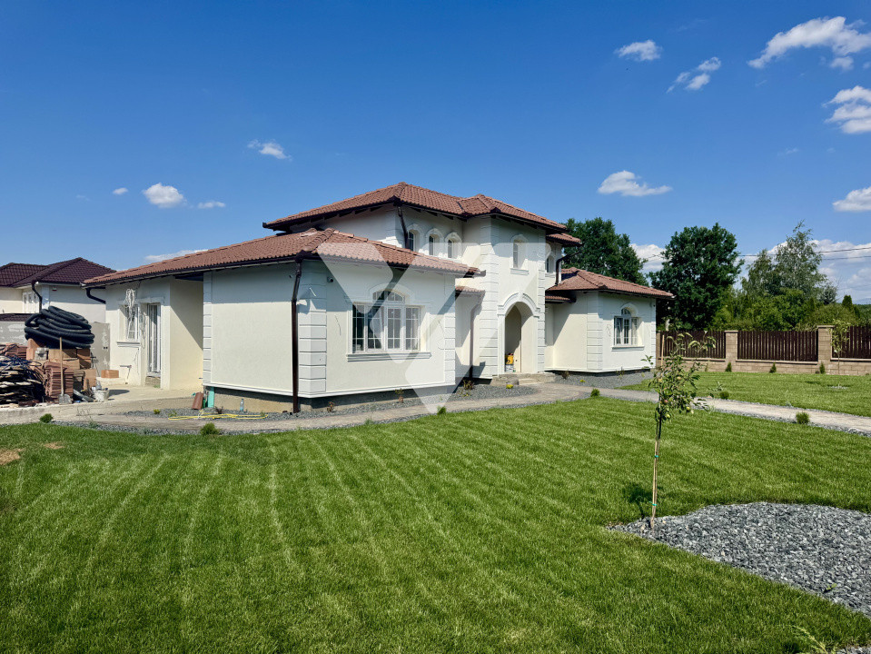 Casa premium individuala 5 camere 3 bai si teren 800 - Tocile Sibiu