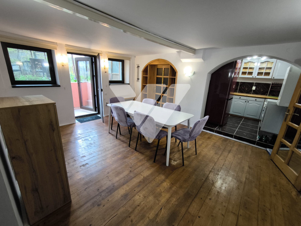 Apartament de inchiriat la vila 3 camere 55 mp zona Trei Stejari Sibiu