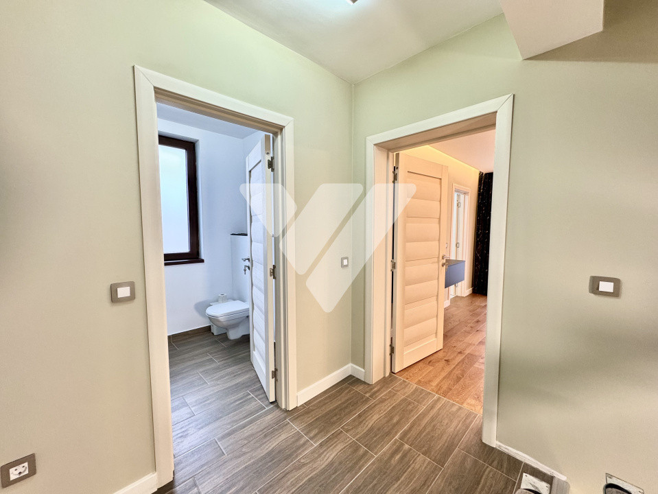 Casa moderna mobilata 4 camere, teren 235 mp de vânzare Tălmaciu Sibiu