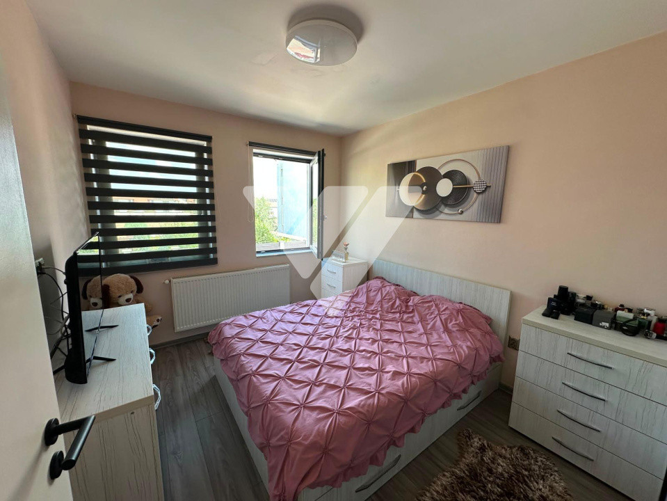 Apartament 3 camere etaj 1 de vanzare 55 MPU - Balcon 5 MP - Șelimbăr 