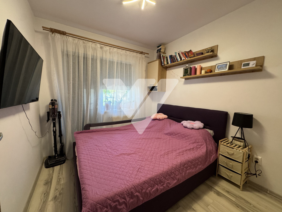 Apartament 3 camere mobilat si balcon 9 mp, 2 parcări Turnisor Sibiu 