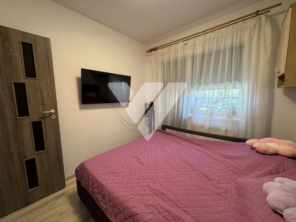 Apartament 3 camere mobilat si balcon 9 mp, 2 parcări Turnisor Sibiu 