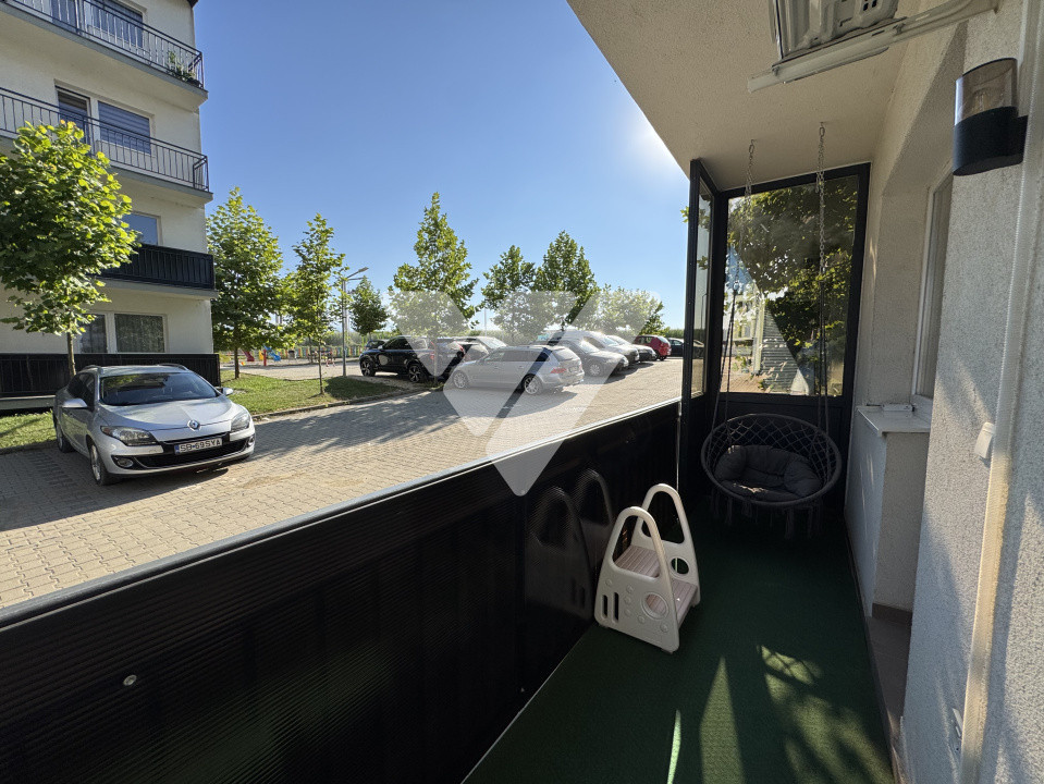 Apartament 3 camere mobilat si balcon 9 mp, 2 parcări Turnisor Sibiu 
