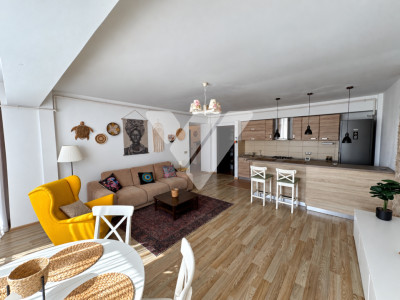 Apartament 3 camere, 80 mp, mobilat de inchiriat - Doamna Stanca Sibiu
