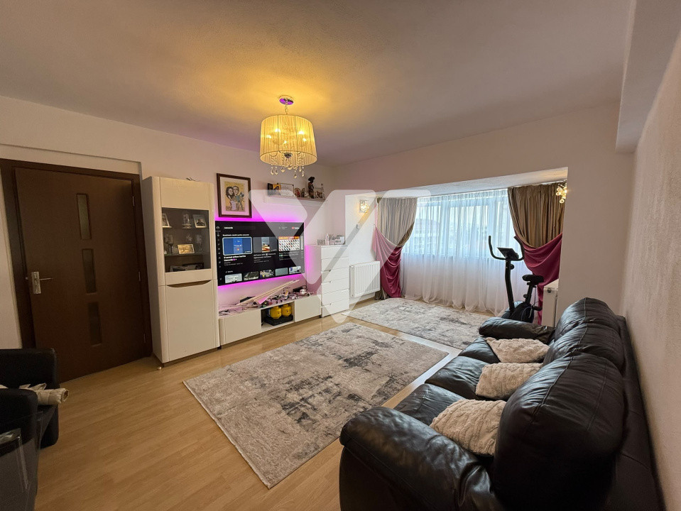 Apartament 3 camere mobilat 68 mp utili 2 bai pivnita Turnișor Sibiu