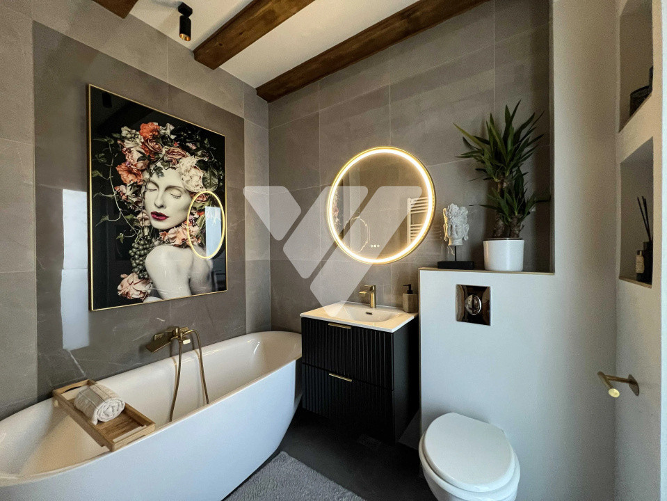 Penthouse 4 Camere 120 mp utili Terasă 22 mp complet mobilat si utilat