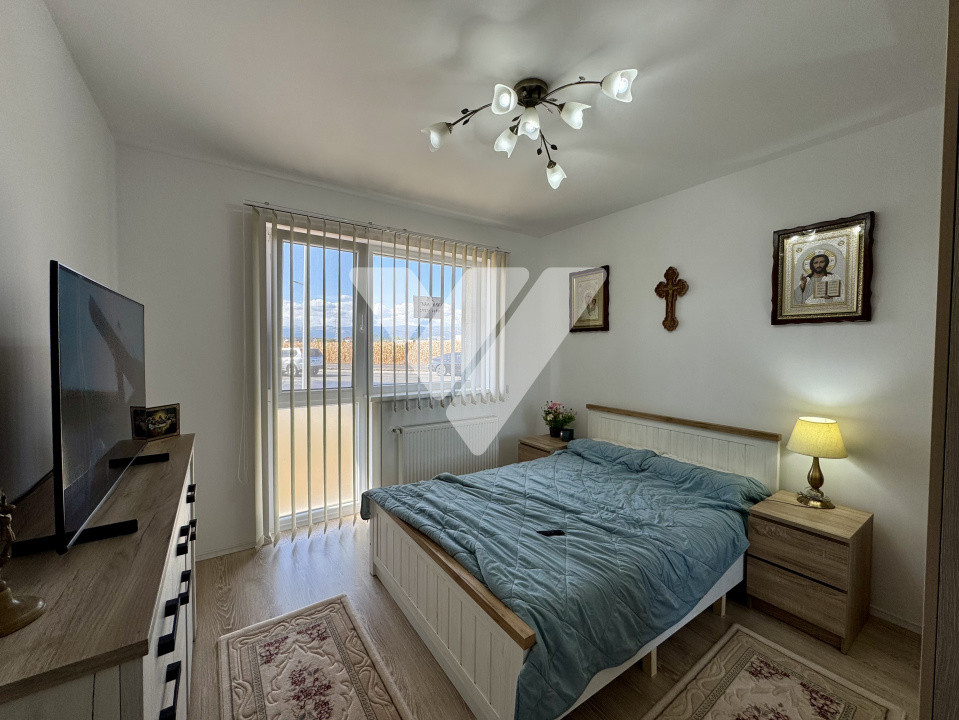 Apartament 2 camere mobilat, constructie noua, boxa - Turnisor Sibiu