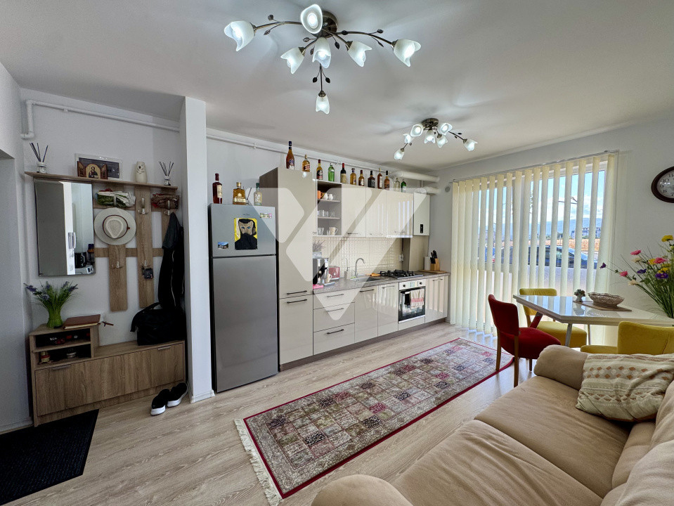 Apartament 2 camere mobilat, constructie noua, boxa - Turnisor Sibiu